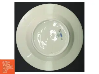 Hjertegræs Porcelænstallerken med blomstermotiv fra Royal Copenhagen (str. 21,5 cm)