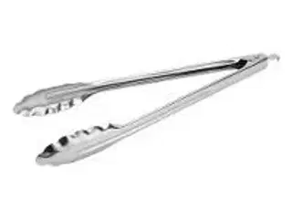 12 stk. Serveringstang 300 mm m/bølgegreb