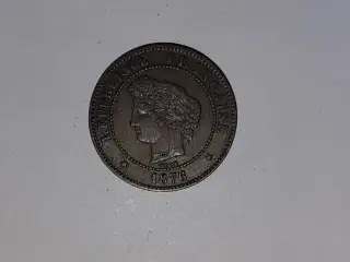 5 Centimes 1876 A France