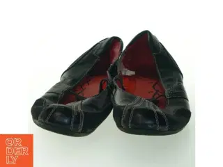Sort ballerina sko, str. 36 (str. 36 )