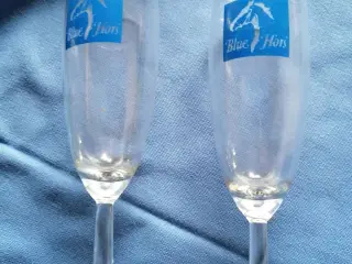 Blue Hors glas