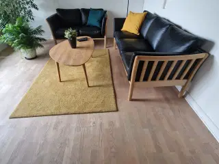 2+3 Rosenholm lædersofaer.