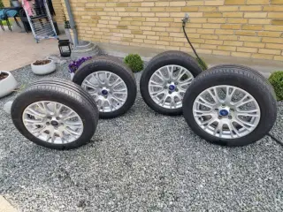 Sælges 4 alufælge med sommerdæk