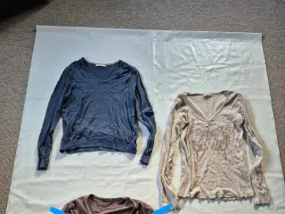 3 stk langærmet bluser