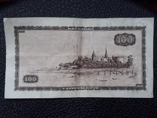 100 kroner seddel fra 1965