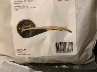 Messing dørgreb - NYE