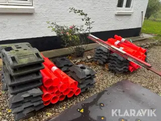 Afspærringskegler Danfod 38 styk