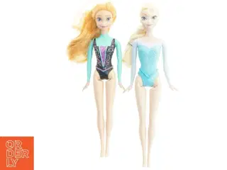 Dukker, Anna og Elsa fra Barbie (str. 27 cm)