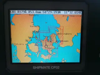 Simrad Shipmate CP32 kortplotter