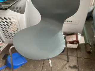  4 stk Skal stoler grå  