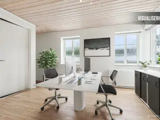 Lyst og indbydende kontorlejemål – Klar til indflytning i Taastrup!