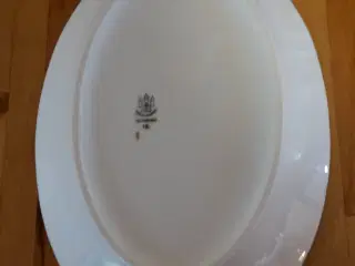Klitrose aflangt fad