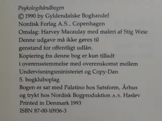 Psykologi håndbogen