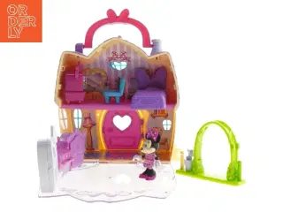 Minnie Mouse legehus med figurer (str. 21x20x8 cm)