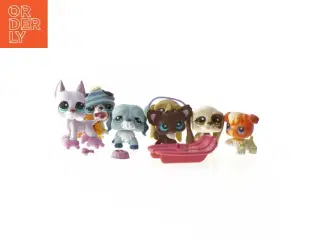 Lille figursæt fra Littlest Petshop (str. 4 cm og 6 cm)
