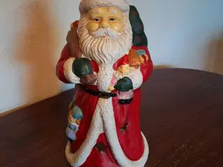 julemandsfigur til fyrfadslys