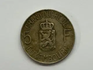 5 Francs Luxembourg 1962