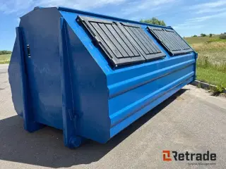 - - - 4m affaldscontainer