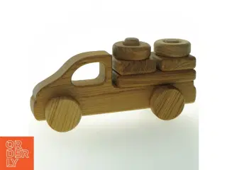 Træbil fra Debresk (str. 26x9 cm)