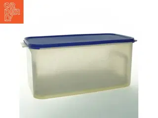 Plastik opbevaringsboks med låg fra Tupperware (str. 35 x 16,5 cm)