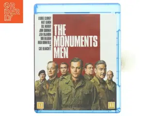 The Monuments Men med George Clooney (DVD)