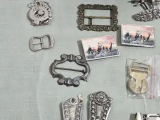 Bæltespænder,Seler,Bælter,Remme,Vintage, Retro