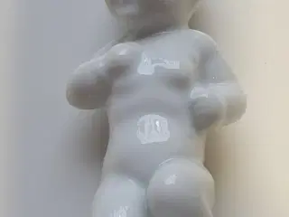Porcelænsfigur - barn på knæ
