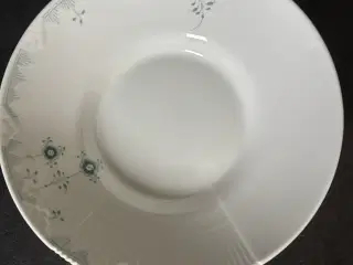 Multifarvet Royal Copenhagen dyb tallerken 