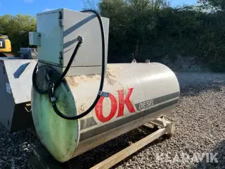 Olietank Thyholm 2500Liter