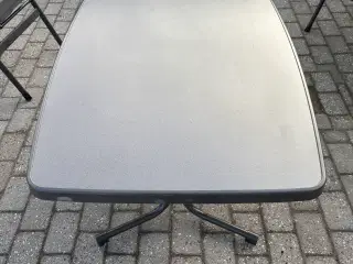 Camping bord og stole