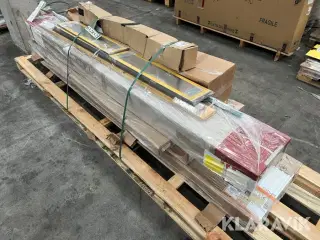 Lot - radiatorer, plader og gevindstænger