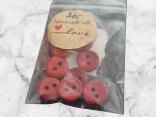 Naturlige træknapper – 10 stk. til kreative projek