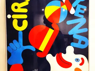 Plakat, Per Arnoldi, Cirkus-motiv