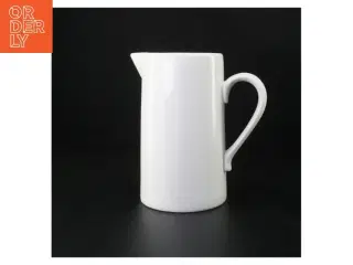 Hvid porcelænkande (str. 20 x 16 cm)