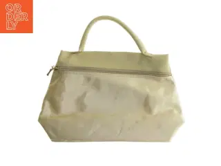 Beige håndtaske (str. 35x23 cm)