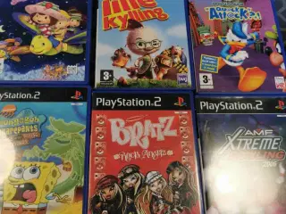 9 seje PS2 spil fra 45-150kr pr spil.
