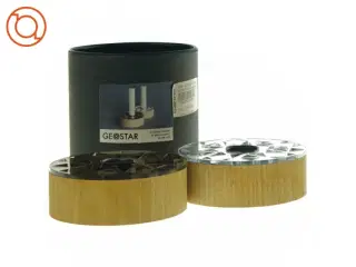 Lysestager 2.stk fra Geostar (str. 4x10)