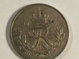 25 Øre 1954 Danmark