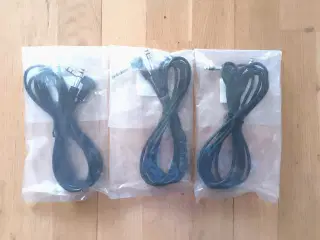 3 stk drum-tec stereo trigger kabel til alle pads 