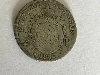 2 Francs France 1866