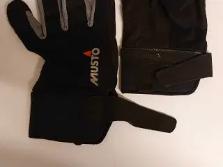 Sejlerhandsker Musto sort (L)
