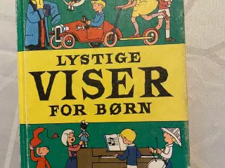 Lystige viser for børn sangbog