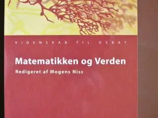 matematikken og verden, red. af mogens niss, emne: