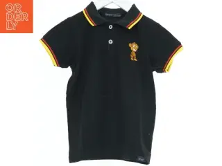 Sort Polo T-shirt med abe motiv fra Detailed (str. 98)