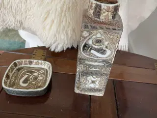 Vase og askebæger royal copenhagen 