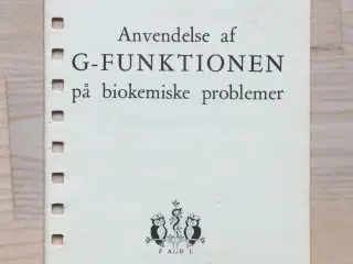 Anvendelse af G-funktionen på biokemiske problemer