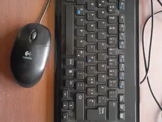 Tastatur og mus 