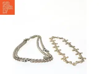 Metalkæder i to designs (str. 41 cm)