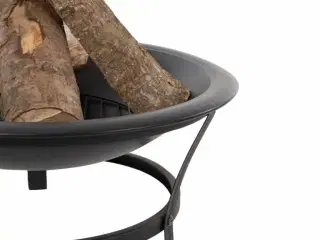 bålfad Atlanta sort stål 51 cm 85014