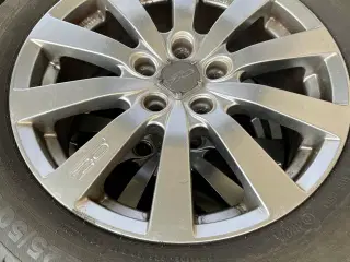 OZ-Alufælge med gode dæk